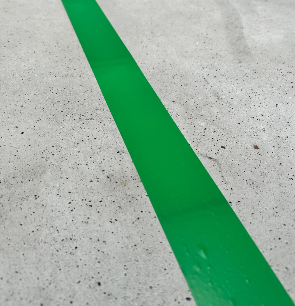 Taśma Ostrzegawcza Elastica PREMIUM PVC 50mm/33m GREEN