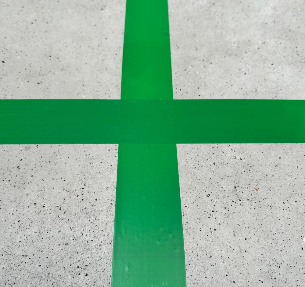 Taśma Ostrzegawcza Elastica PREMIUM PVC 50mm/33m GREEN