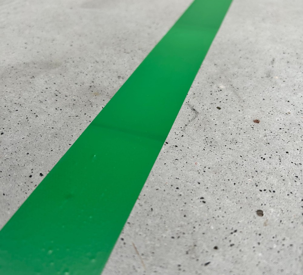 Taśma Ostrzegawcza Elastica PREMIUM PVC 50mm/33m GREEN