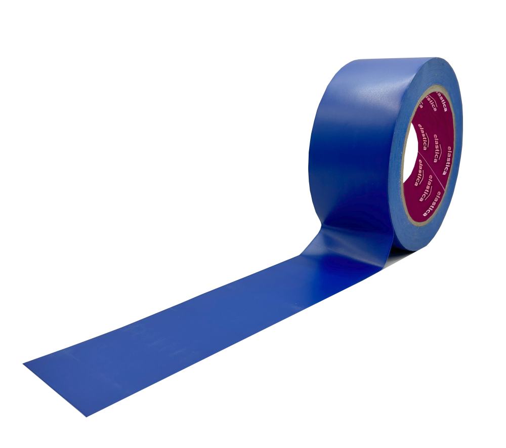 Taśma Ostrzegawcza Elastica PREMIUM PVC 50mm/33m  BLUE