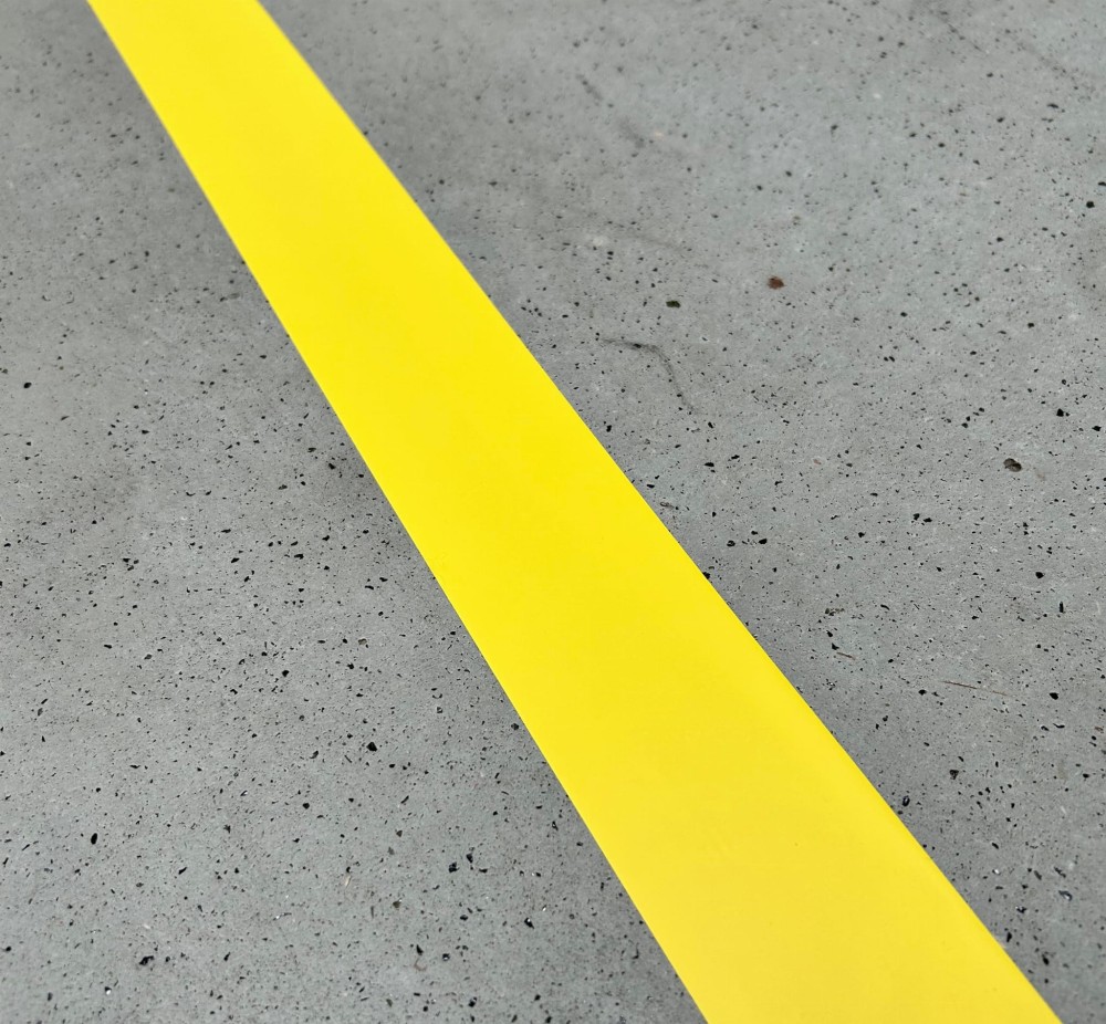 18x Taśma Ostrzegawcza Elastica PREMIUM PVC 50mm/33m YELLOW 