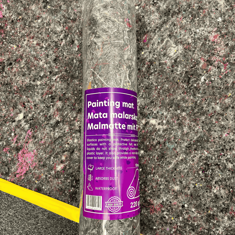 Mata malarska filcowa w rolce 1m/10mb  Elastica Painting Mat