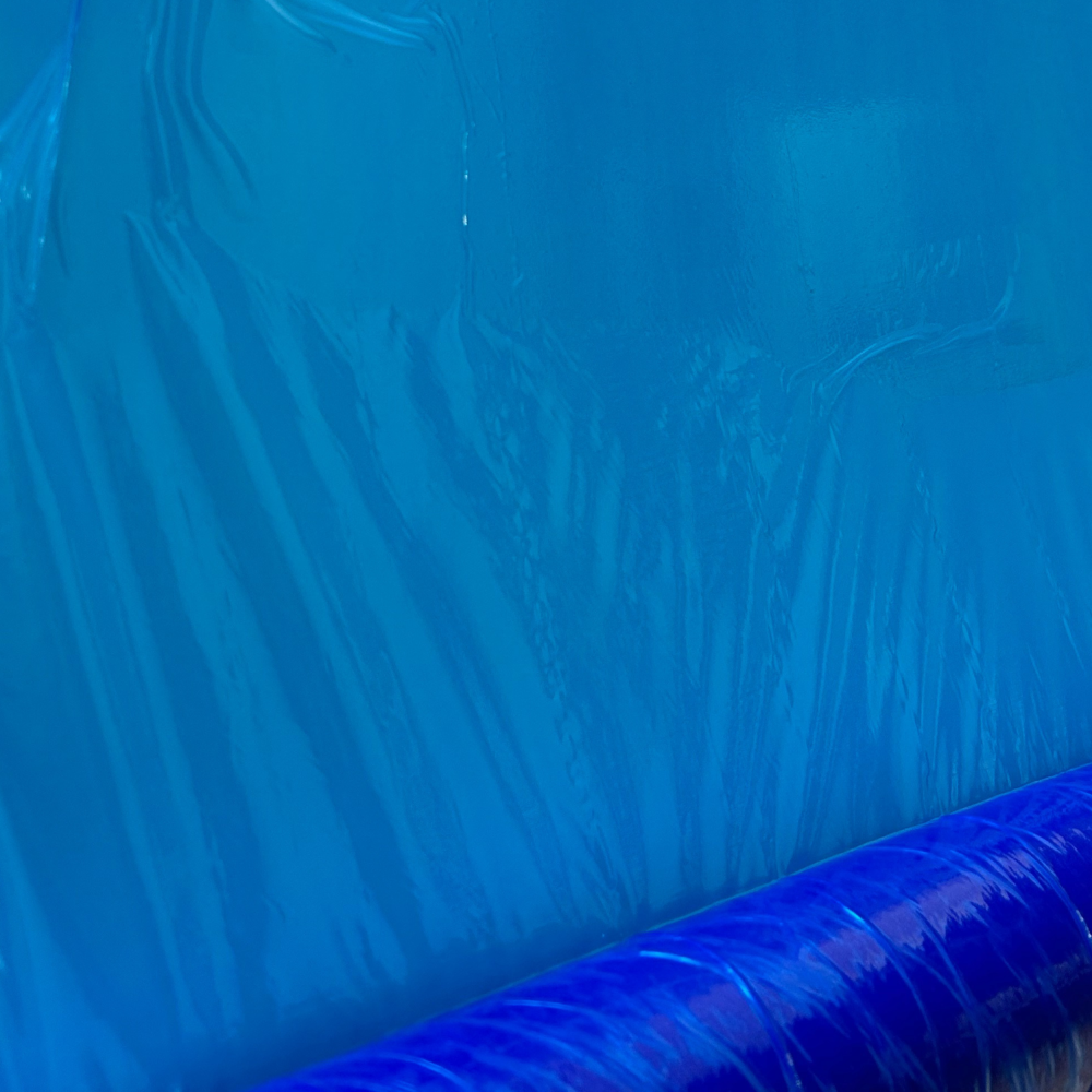 Folia malarska niebieska do okien i szyb 30µm 500mm x 75m FS30 UV