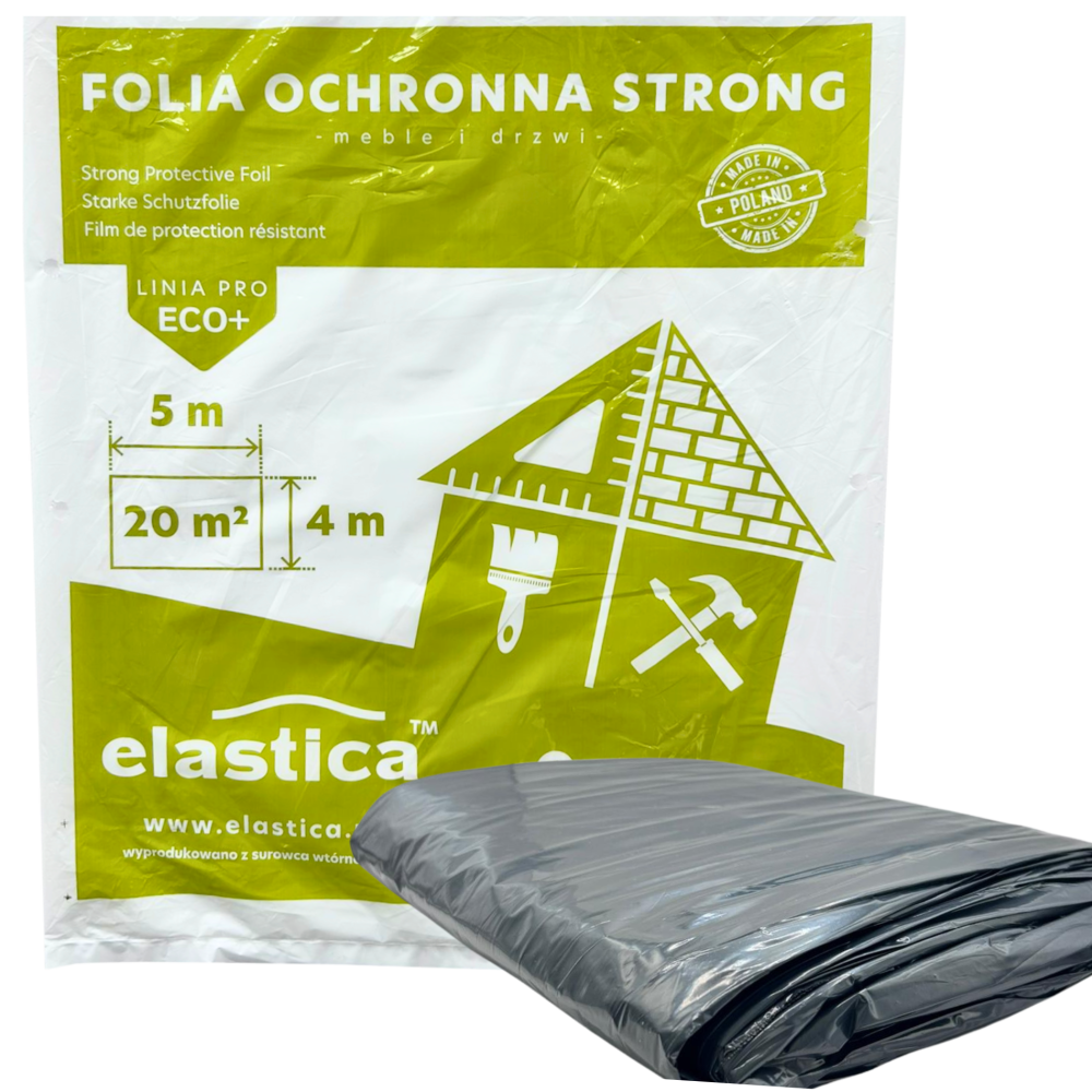 Płachta malarska ochronna 4x5 m Elastica STRONG