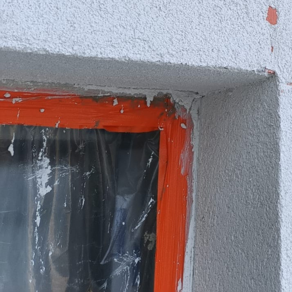 Taśma tynkarska Elastica 48mm/50m + Płachta 4x5m CLEAR + Nóż HD-9