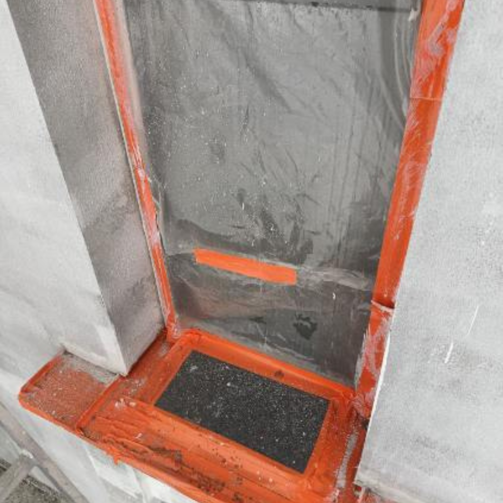 Taśma tynkarska Elastica 20mm/50m + Płachta 4x5m CLEAR + Nóż HD-9