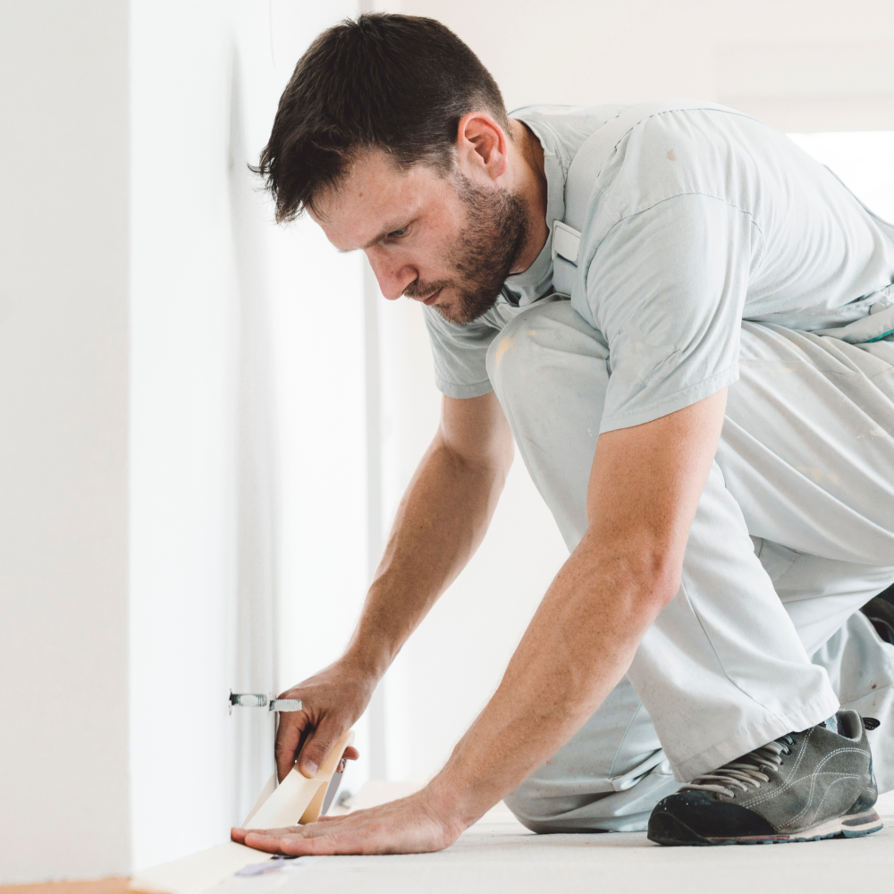 Zestaw Dyspenser ET 226 do taśm malarskich 48-50 mm + Taśma WHITEMASK Elastica 48/50m