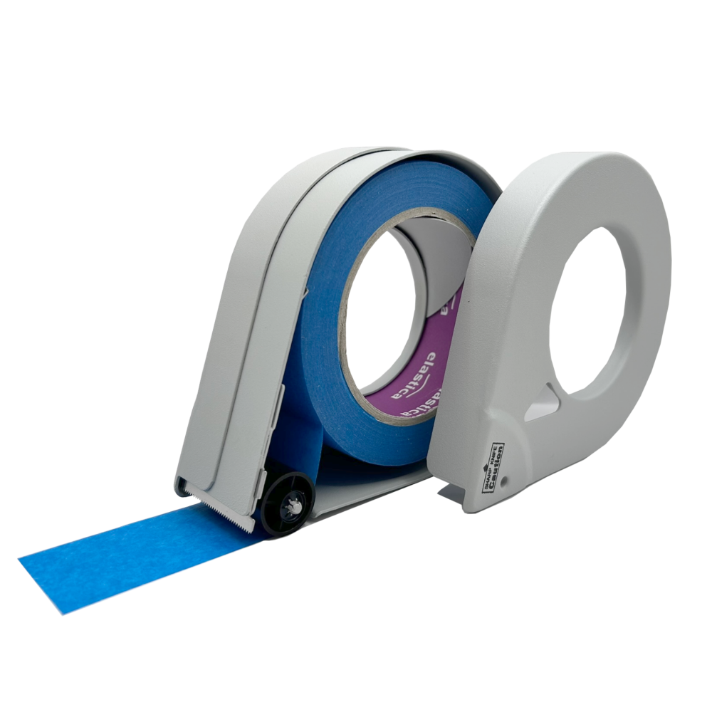 Zestaw Dyspenser ET-50 do aplikowania taśm + Taśma Blue Elastica UV 48/50m TM PK14