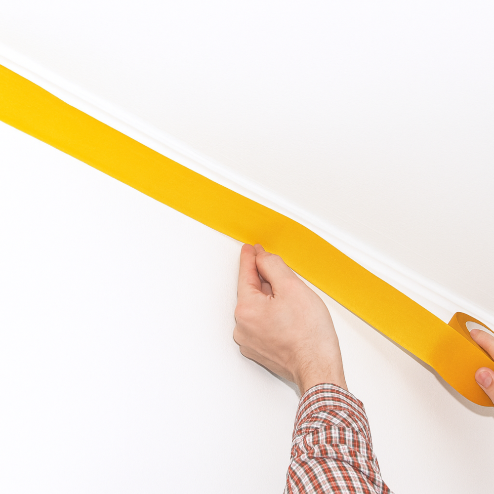 Zestaw Dyspenser ET-50 do aplikowania taśm + Taśma WASHI GOLD Elastica 48/50m