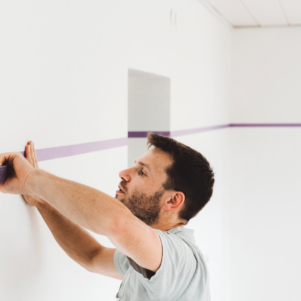 Zestaw Dyspenser ET-50 do aplikowania taśm + Taśma WASHI SOFT VIOLET Elastica 48/50m