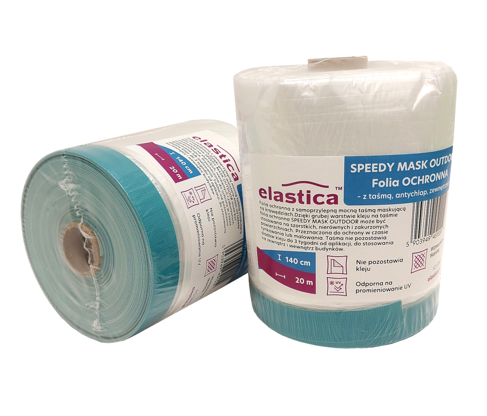 Folia malarska Elastica SPEEDYMASK OUTDOOR  1400mm/20m