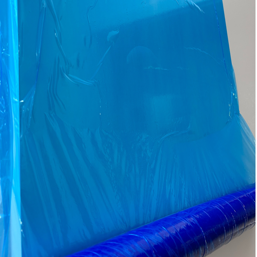 Zestaw lakierniczy: Folia malarska FS 50 BLUE + Taśma maskująca GOLD 38mm/50m