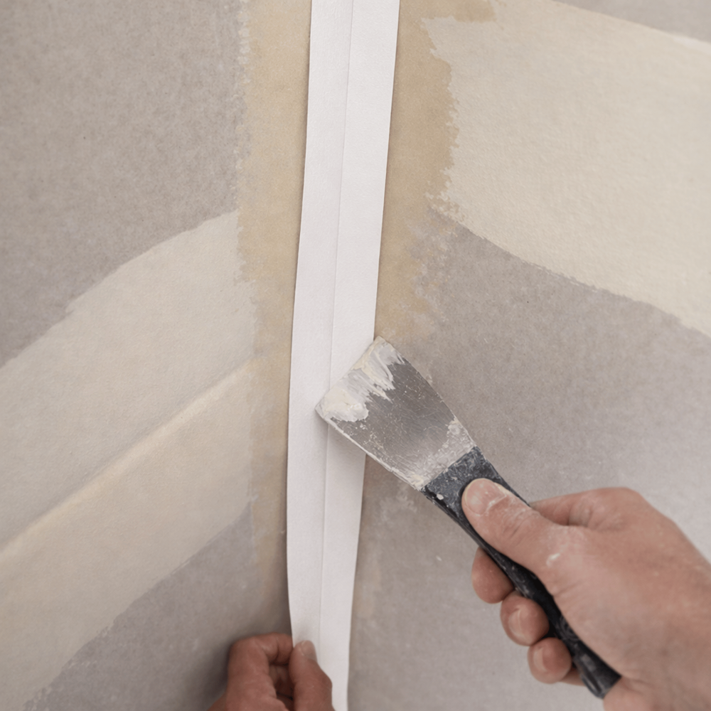 24x Taśma do spoin płyt karton-gips 50mm 75mb – papierowa do narożników GK MASK PRO 
