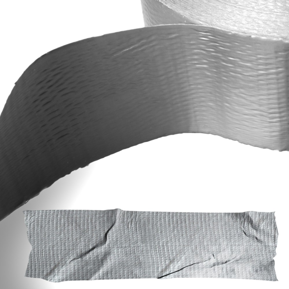 24x Taśma naprawcza DUCT TAPE PRO SILVER Elastica 48mm/50m  Gaffer Gaffa