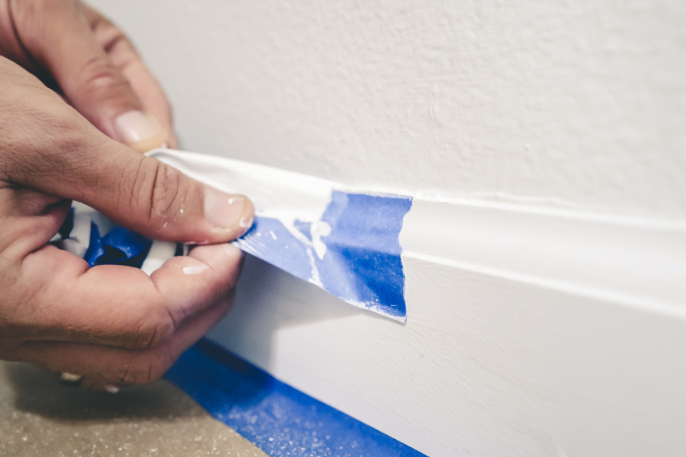 48x Taśma maskująca malarska 14 dni Elastica UV 25/50m BLUE PRO + 