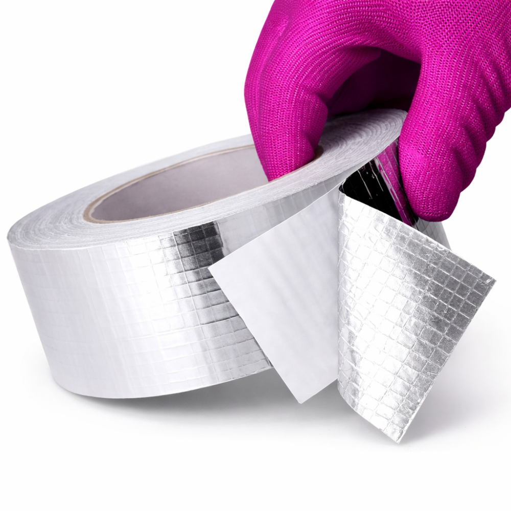 24x Taśma Aluminiowa Zbrojona Elastica TA WZM 48mm/45m Srebrna