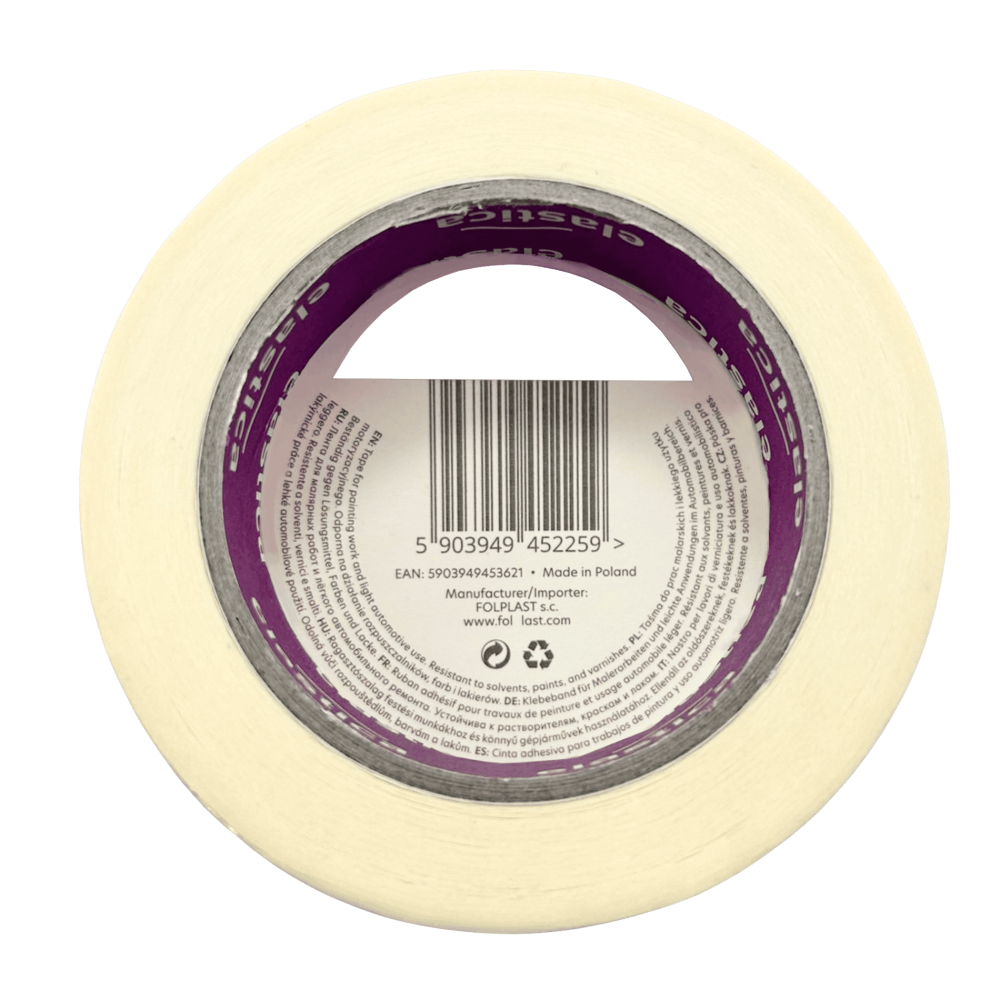 32x  Taśma maskująca uniwersalna 38mm/50m Elastica WHITE MASK PRO