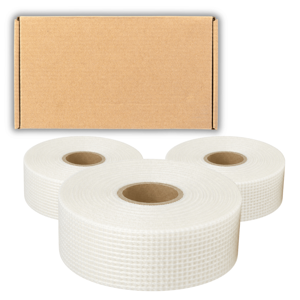 36x Taśma siatkowa do płyt GK 45 mm 90 mb samoprzylepna zbrojona antyrysowa