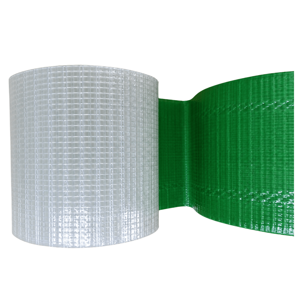 24x Taśma naprawcza uszczelniająca DUCT TAPE GREEN Elastica 50mm/50m PRO ++ zielona Gaffer Gaffa 