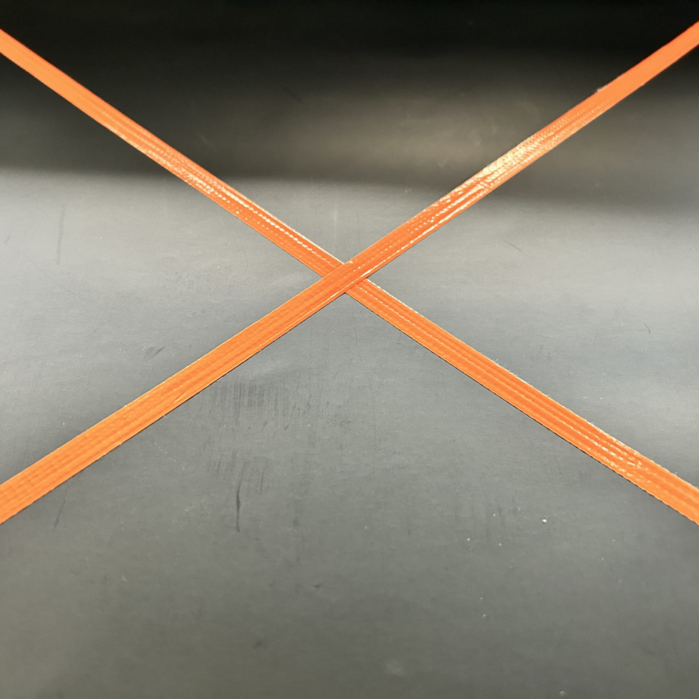 168x Taśma Tynkarska do boni wąska Elastica 10mm/25m TT211 ORANGE
