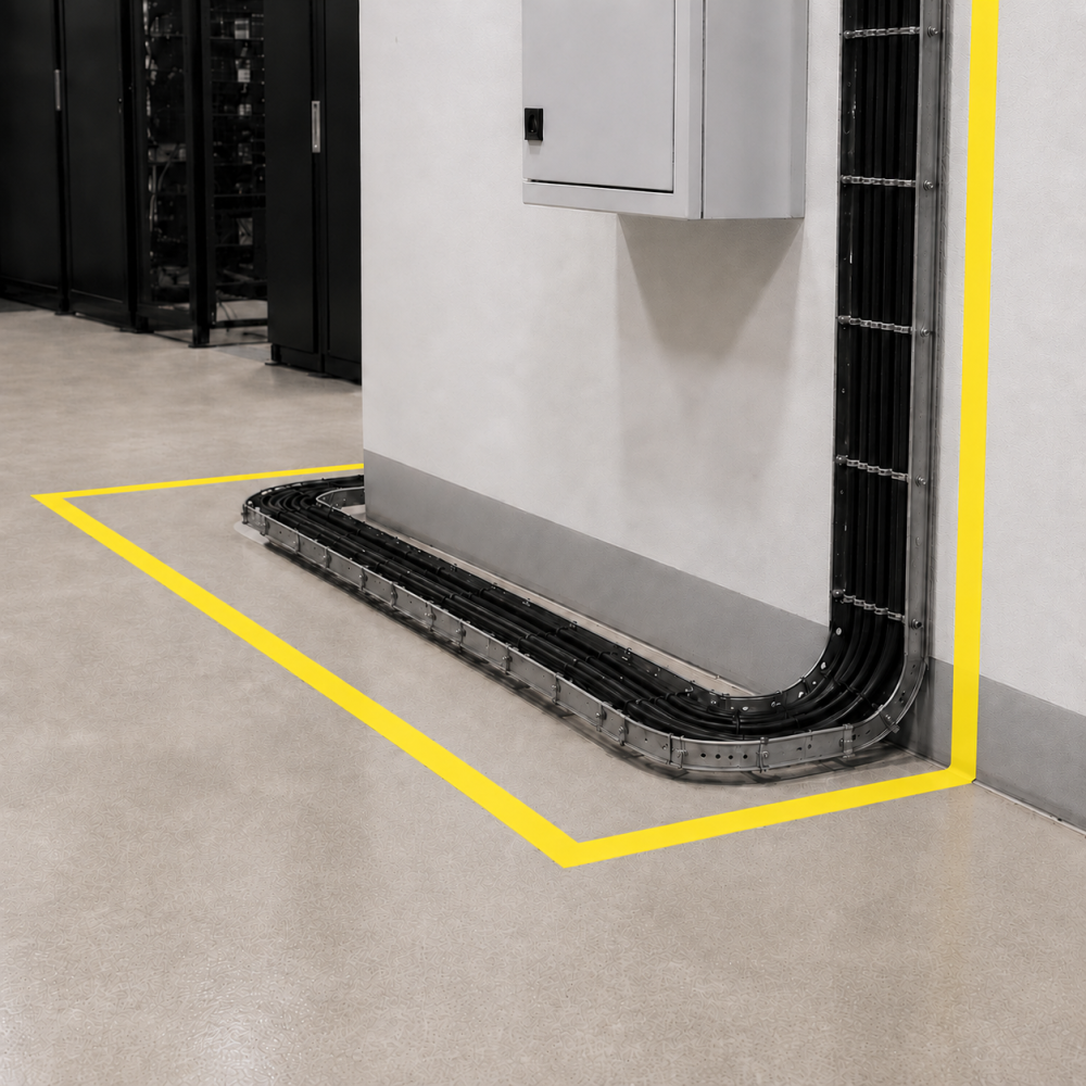 Taśma Ostrzegawcza Elastica PREMIUM PVC 50mm/33m YELLOW