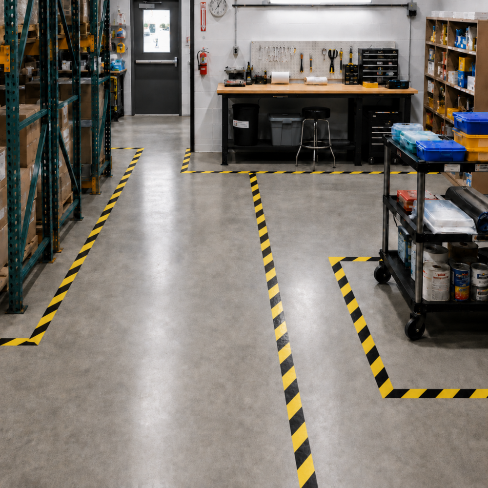 Taśma Ostrzegawcza Elastica PVC 50/33m TO YELLOW/BLACK PRO