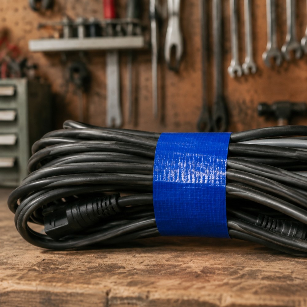 Taśma naprawcza uszczelniająca DUCT TAPE BLUE Elastica 48mm/50m TU101 NIEBIESKA Gaffer Gaffa