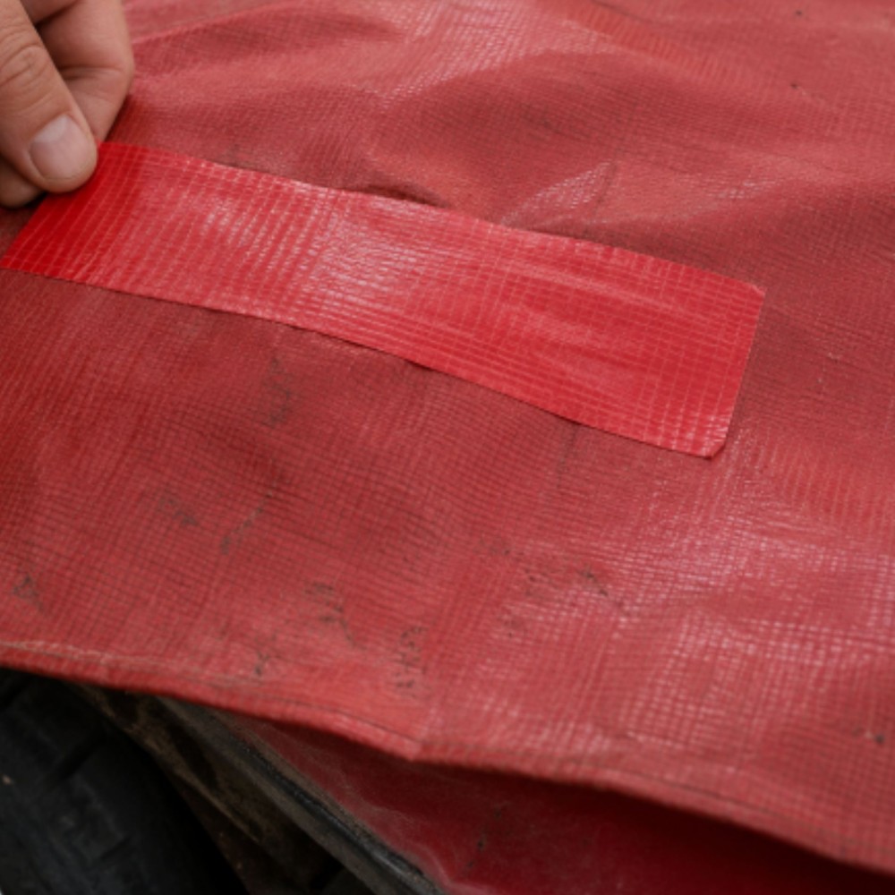 Taśma naprawcza uszczelniająca DUCT TAPE RED Elastica 48mm/50m TU101 Czerwona Gaffer Gaffa