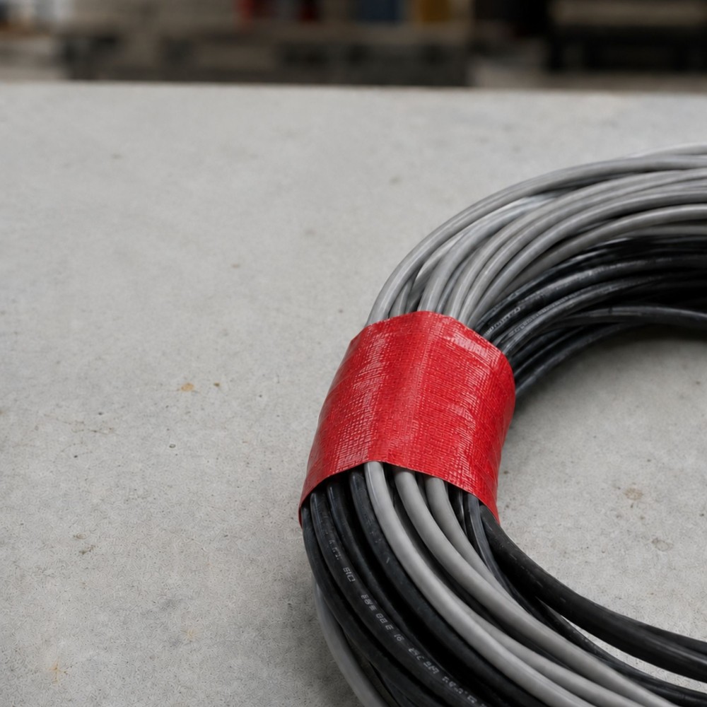 Taśma naprawcza uszczelniająca DUCT TAPE RED Elastica 48mm/50m TU101 Czerwona Gaffer Gaffa