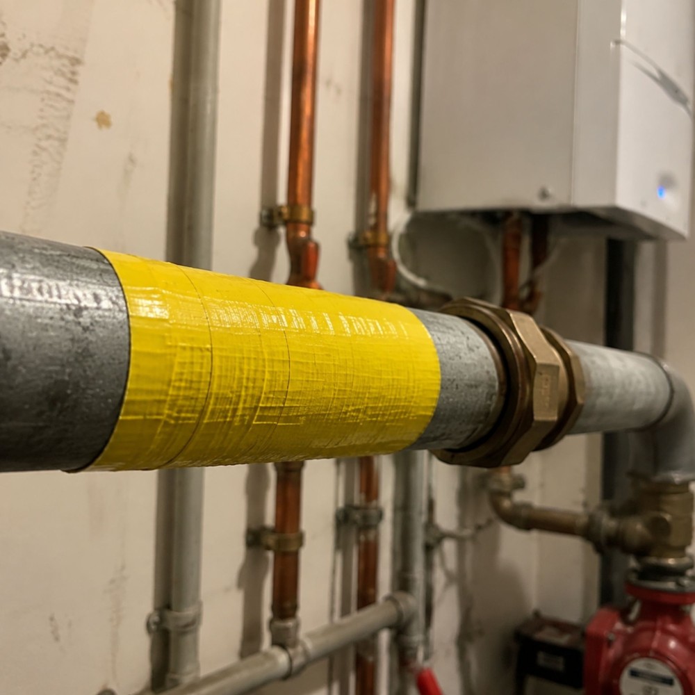 Taśma naprawcza uszczelniająca DUCT TAPE YELLOW Elastica 50mm/50m TB421 Żółta Gaffer Gaffa