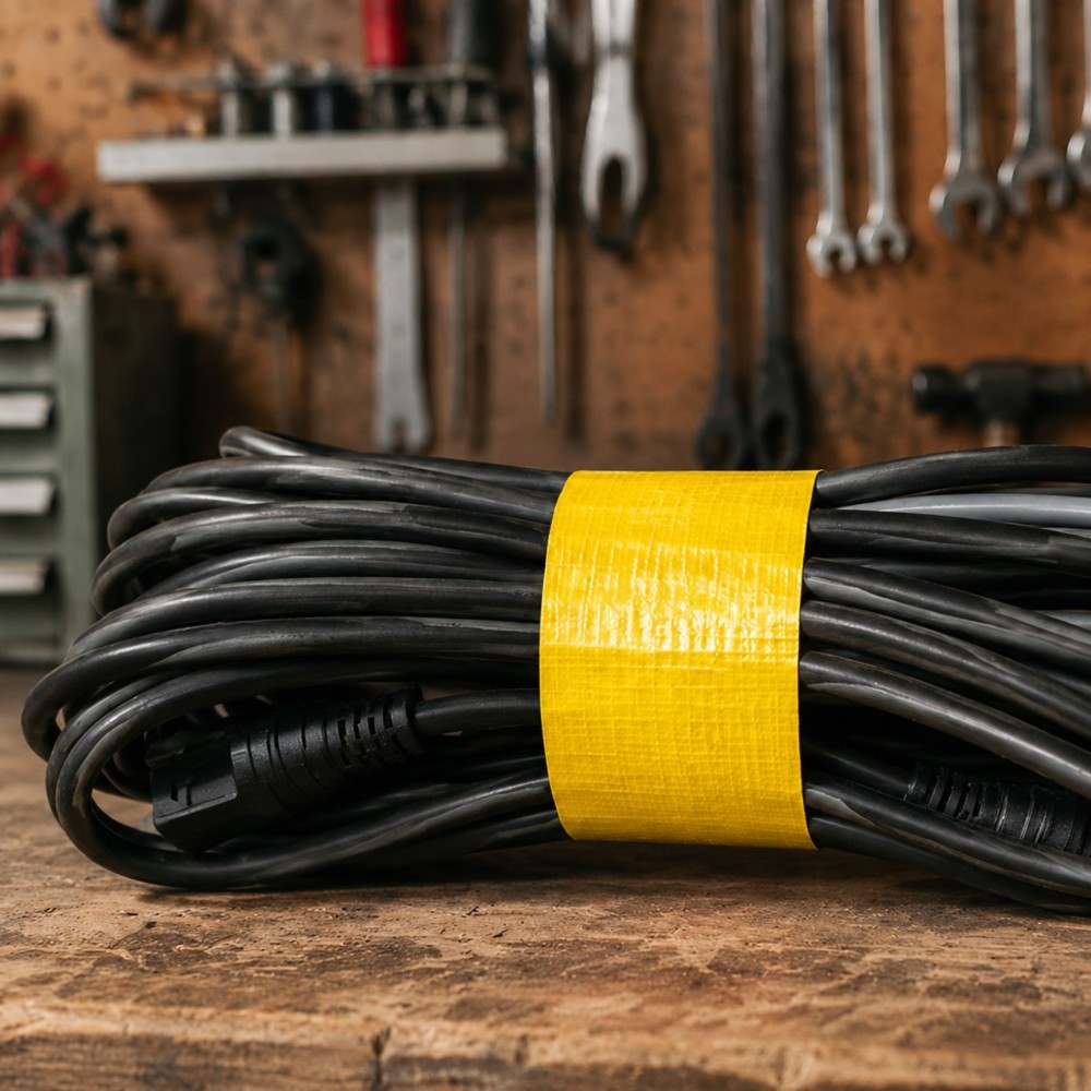 Taśma naprawcza uszczelniająca DUCT TAPE YELLOW Elastica 50mm/50m TB421 Żółta Gaffer Gaffa