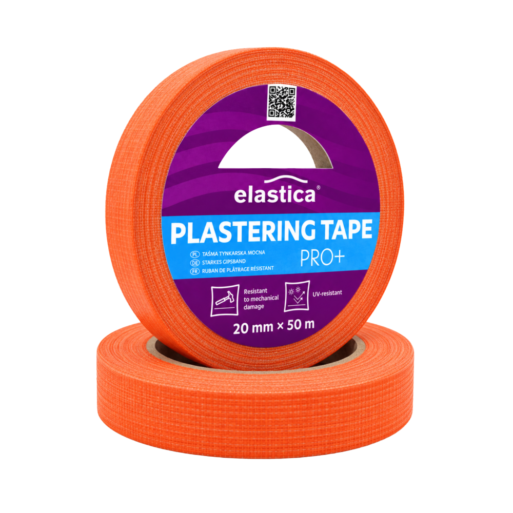 Taśma Tynkarska wąska do BONI Elastica PRO+ 20mm/50m ORANGE 