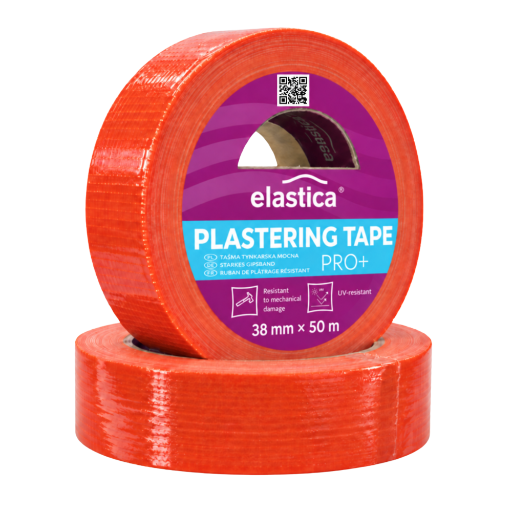 Taśma Tynkarska Elewacyjna Elastica PRO+ 38mm/50m ORANGE