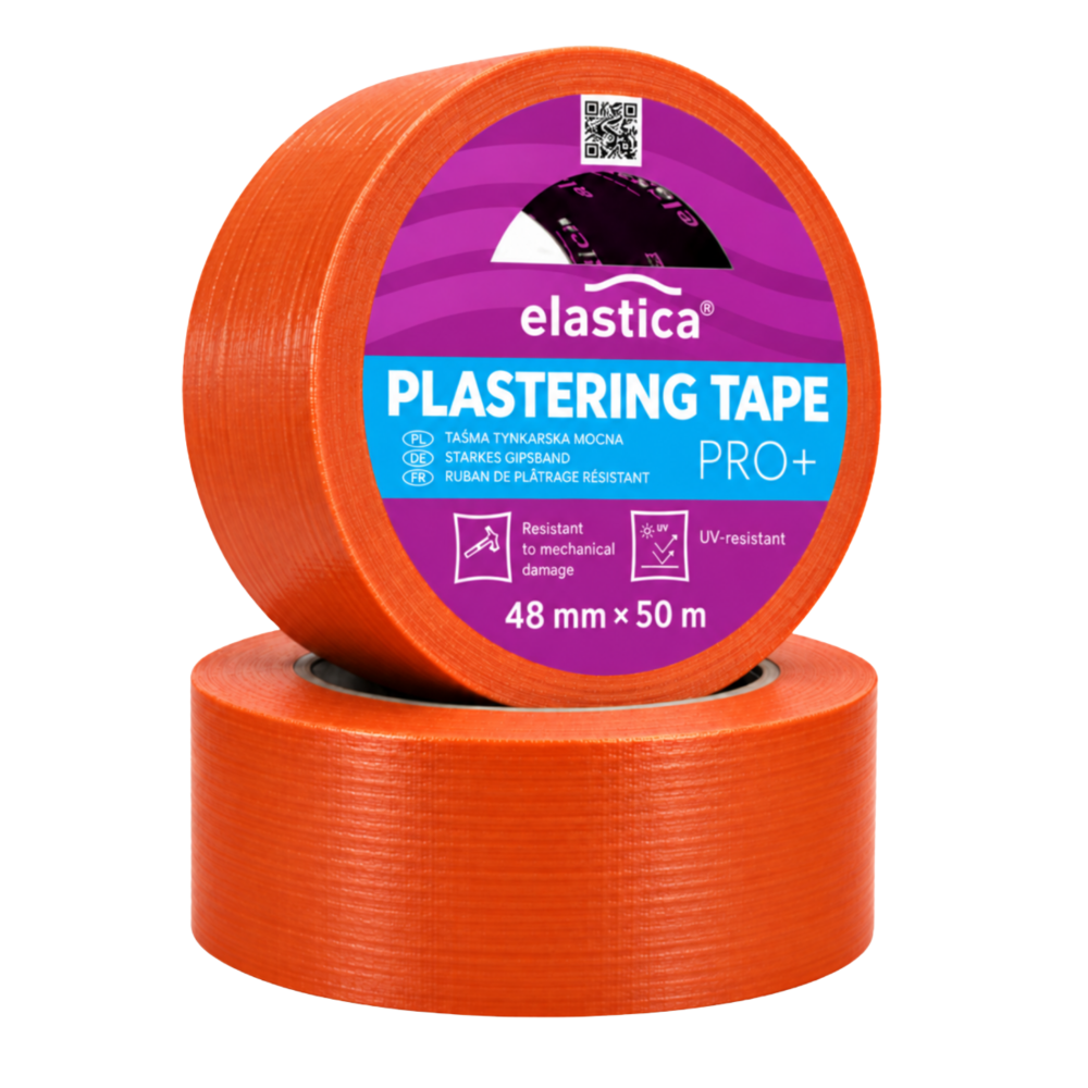 Taśma Tynkarska Elewacyjna Elastica PRO+ 48mm/50m ORANGE
