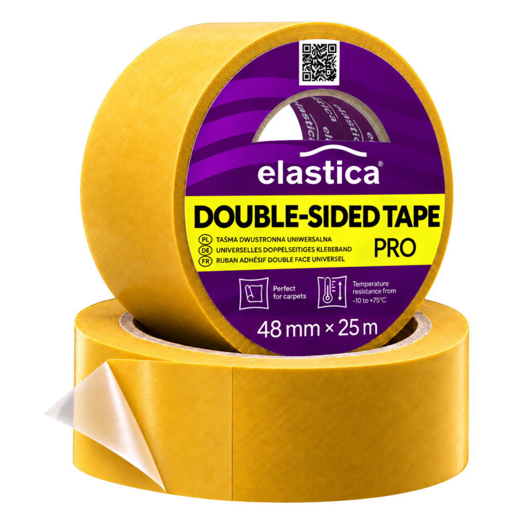 Taśma dwustronna uniwersalna Elastica 48/25m PRO
