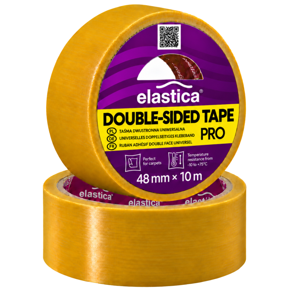 Taśma dwustronna uniwersalna Elastica 48/10m PRO