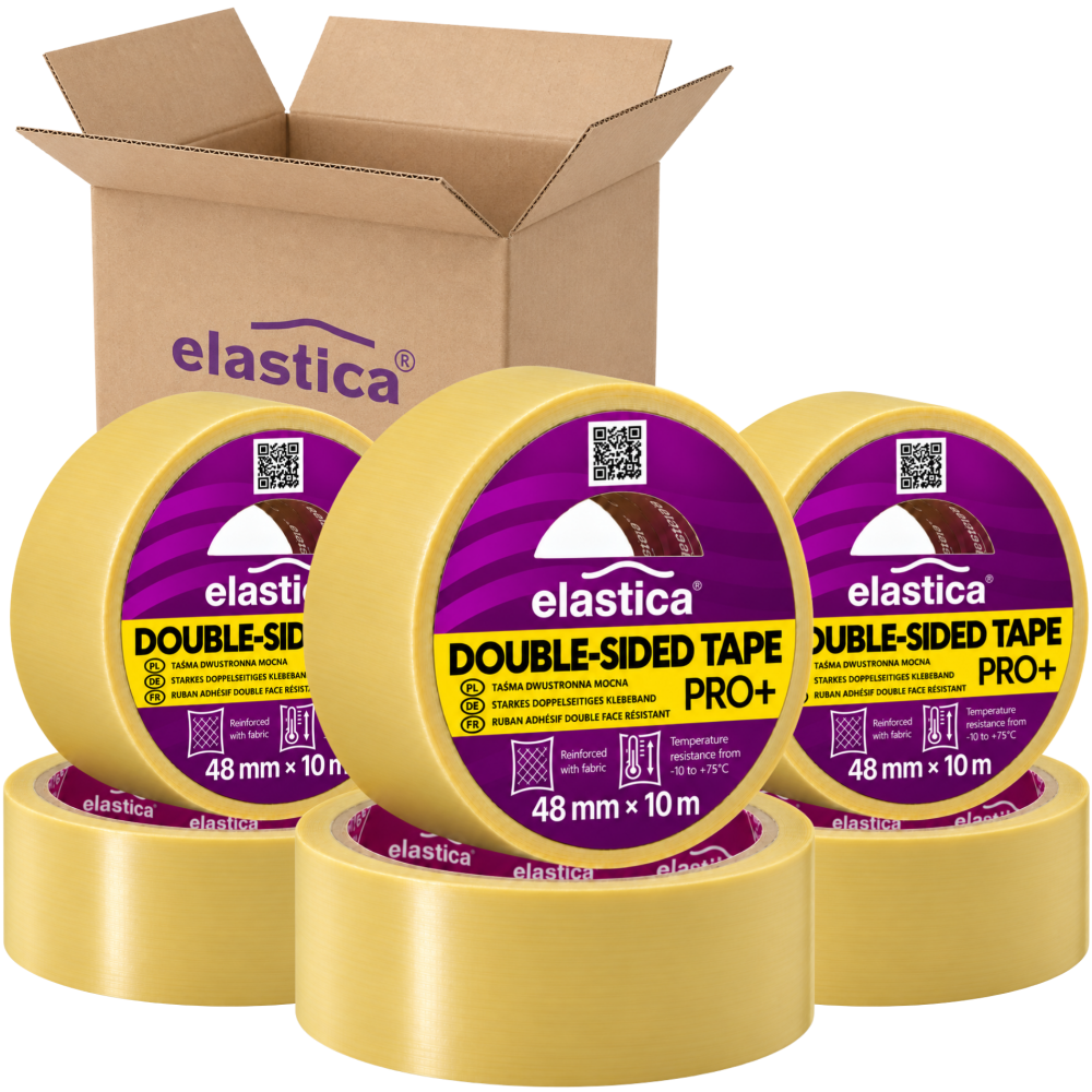 36x Taśma dwustronna wzmocniona Elastica PRO + 48/10m