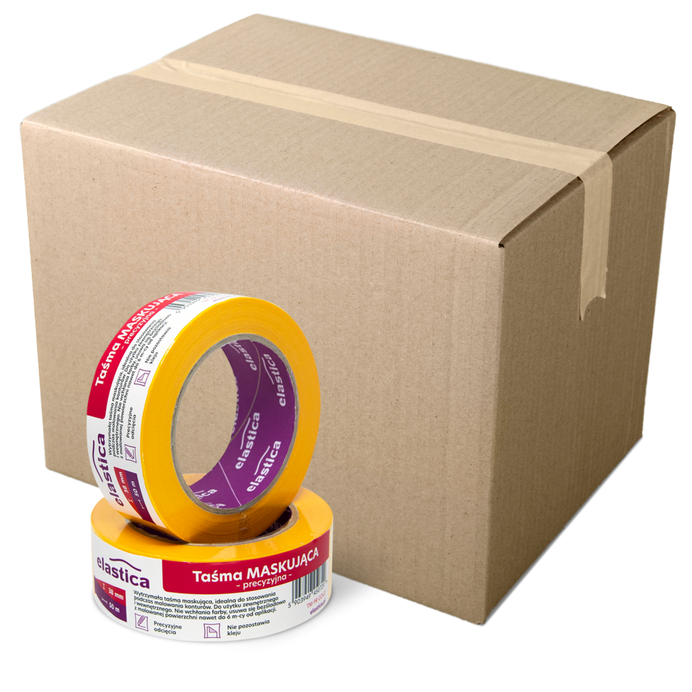 32x Taśma maskująca precyzyjna Elastica  GOLD 38mm/50m TM PR 