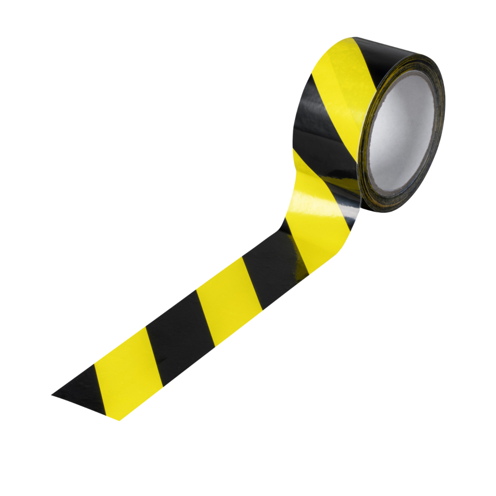 Taśma Ostrzegawcza Elastica PVC 50/33m TO YELLOW/BLACK PRO