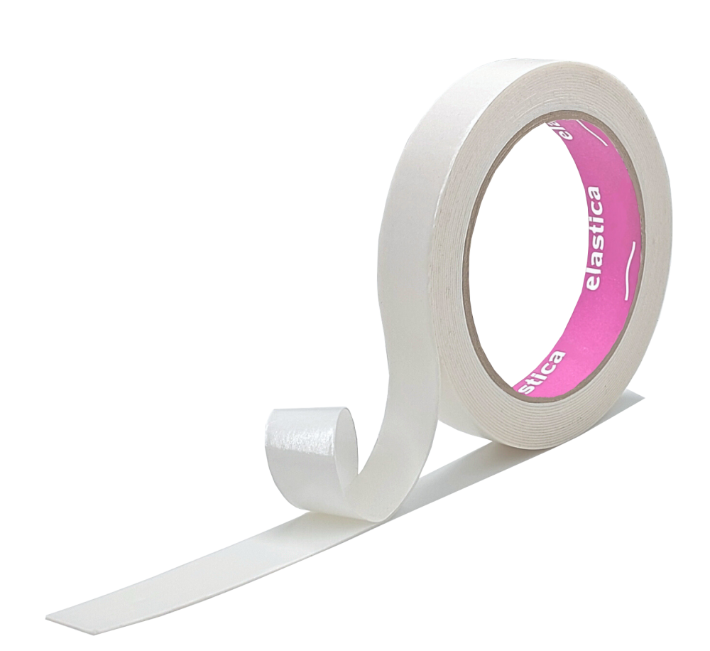 Taśma dwustronna piankowa Elastica 19/5m TD27101 WHITE