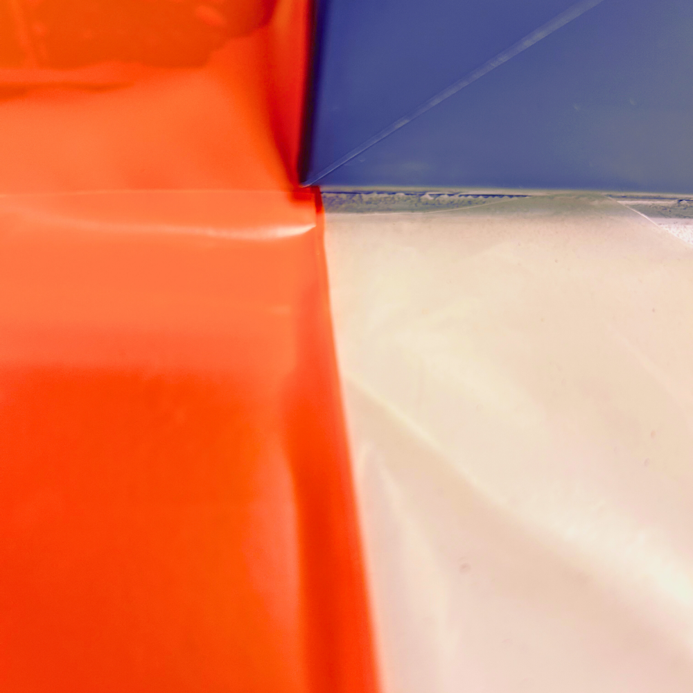 Taśma maskująca Elastica Orange Soft PVC PRO++ do ram okiennych  50mm/33m