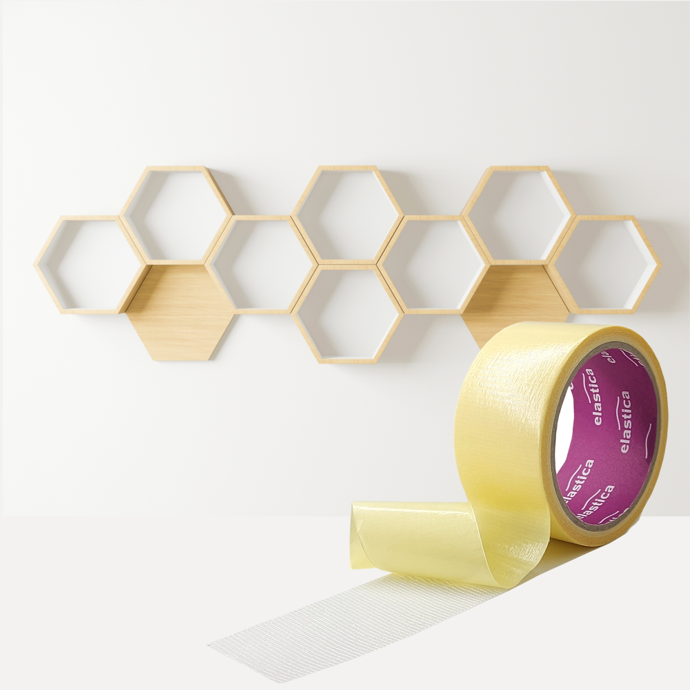 36x Taśma dwustronna wzmocniona Elastica 48/10m TD22107