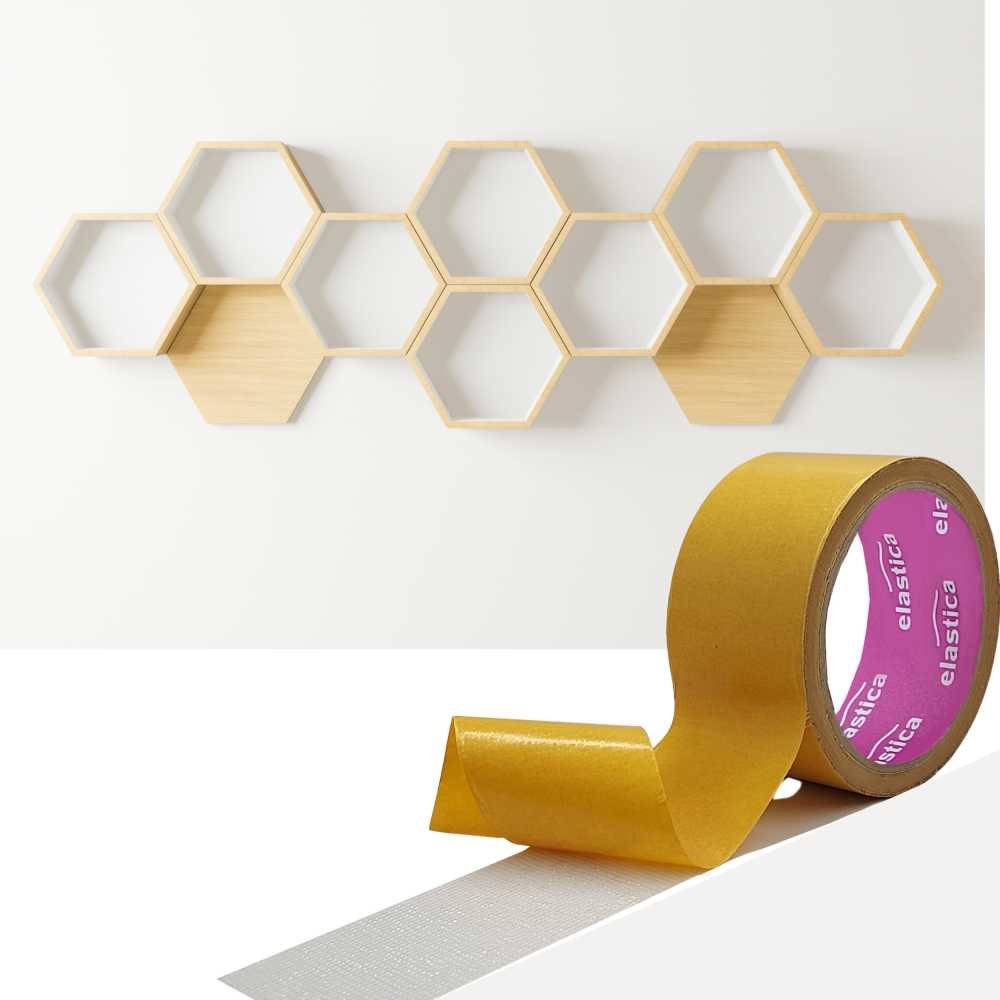 36x Taśma dwustronna PET Elastica 22101 PREMIUM 48mm/25m 