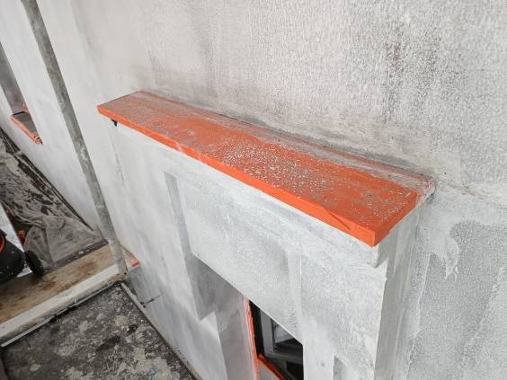 Taśma Tynkarska Elastica 48/50m TT211 ORANGE